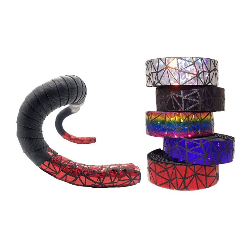 炫彩反光公路车把带绑带现货自行车自行车批发把透气死飞带防滑