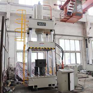 中合耐火材料碳化硅石墨匣钵成型800吨油压机 400T黏土坩埚液压机