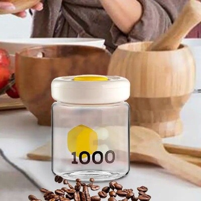 Dry Food Storage Containers Cereal Press-type Vacuum Sealed