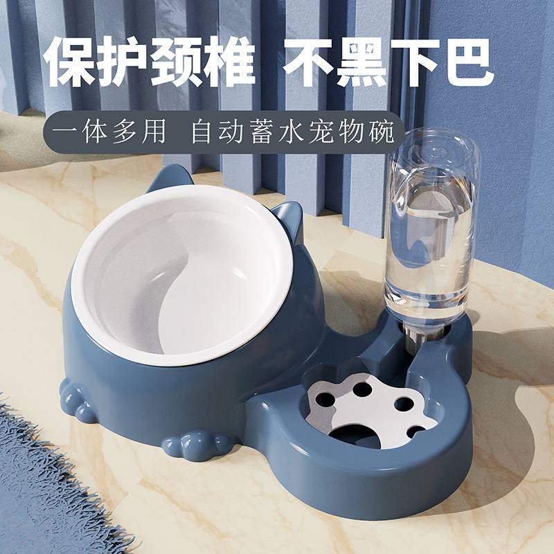 猫碗双碗陶瓷宠物饭盆自动狗狗食碗宠物用品喝水猫饮水盆不锈钢盆,宠物/宠物食品及用品,宠物智能碗,淘宝优惠券,粉丝福利购,淘宝优惠卷