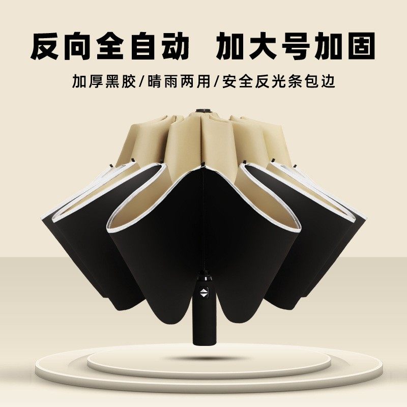 雨伞自动全24双骨加固男女风暴抗折叠防晒伞加大太阳伞晴雨伞男士,居家日用,伞帽,淘宝优惠券,粉丝福利购,淘宝优惠卷