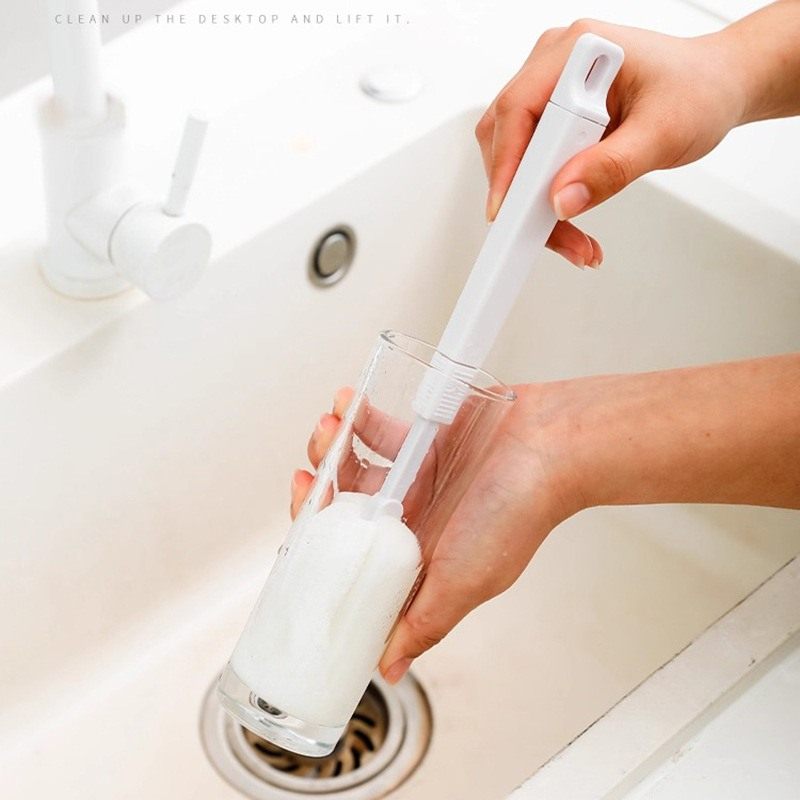 日本厨房洗杯子刷子伸缩杯奶瓶玻璃杯清洗刷子刷长柄海绵清洁刷刷,家庭/个人清洁工具,杯刷/瓶刷,淘宝优惠券,粉丝福利购,淘宝优惠卷