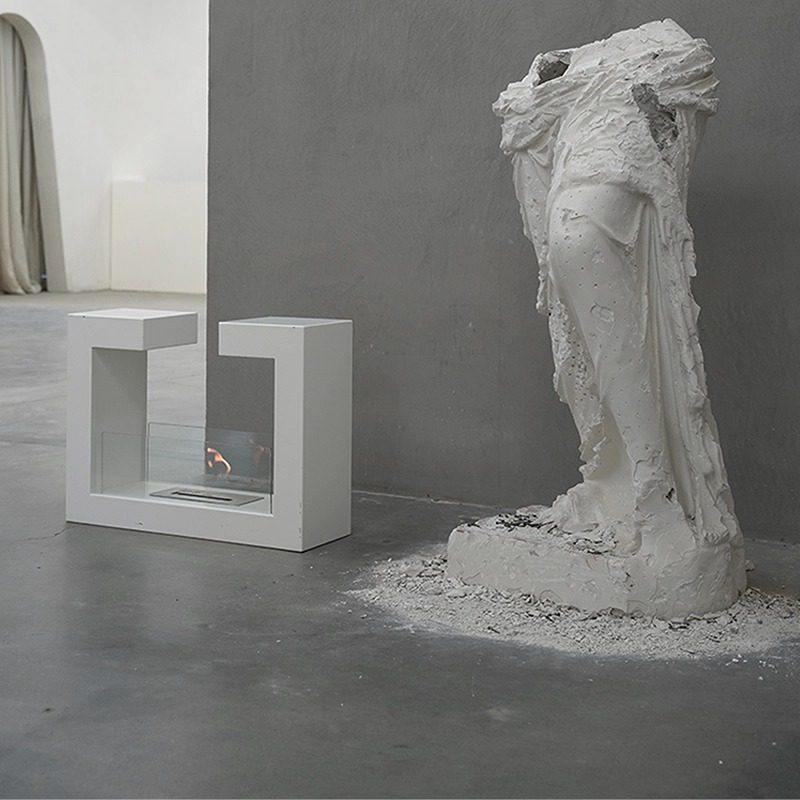 北欧酒精壁炉真火焰客厅简约取暖器定制电视柜背景墙装饰乙醇火炉,住宅家具,庭院烤火炉,淘宝优惠券,粉丝福利购,淘宝优惠卷