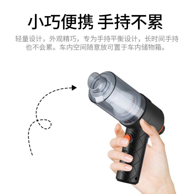 车载吸尘器便携随手吸手持立式吸两用家提无线吹车一体迷你吸尘器