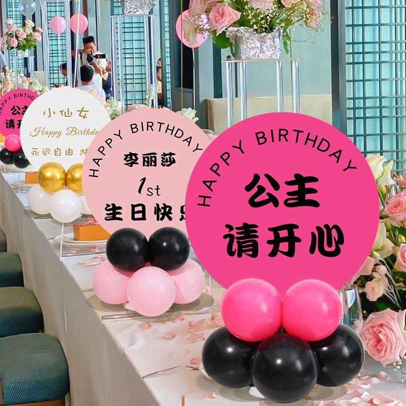 生日包间布置周岁kt板男儿童气球包厢餐桌氛围女孩面场景布置装饰,节庆用品/礼品,装扮布置套餐,淘宝优惠券,粉丝福利购,淘宝优惠卷