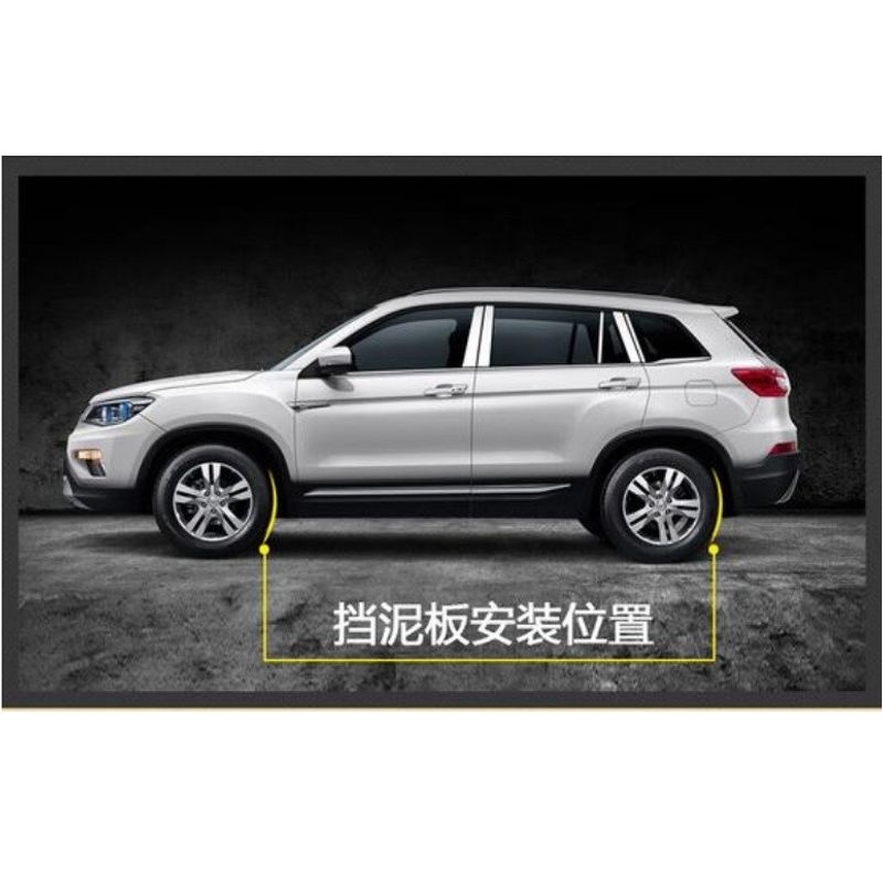 适用于长安二代CS55Plus挡泥板 2022-2023汽车用品改装件