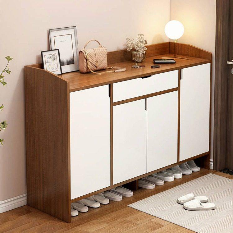 鞋柜家用门口入户室内玄关送货柜收纳色鞋架包实木多层大容量安装,住宅家具,门厅/玄关柜/玄关架,淘宝优惠券,粉丝福利购,淘宝优惠卷