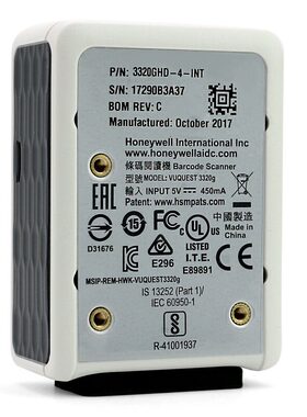 honeywell固定式扫描平台3320g/3320ghd工业模组码器码扫嵌入式扫