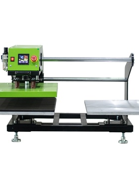 FZL-CB2双工位气动烫画机40*50上滑式热转印压烫机高压自动烫印机