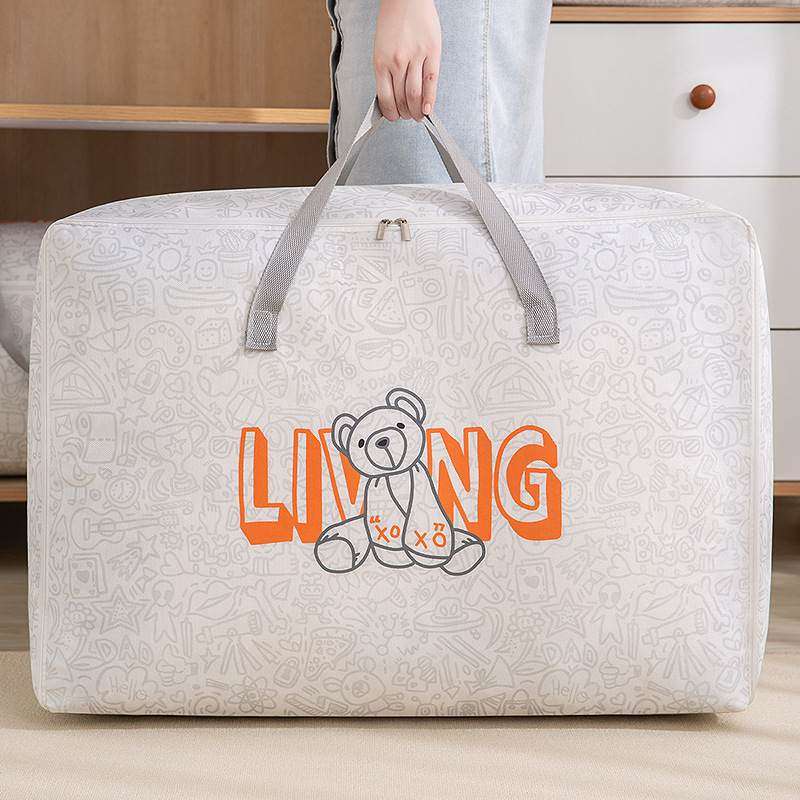 被子收纳袋学生搬家打包袋防尘防水包收纳卧室大容量加厚棉被衣物,收纳整理,包包收纳袋,淘宝优惠券,粉丝福利购,淘宝优惠卷