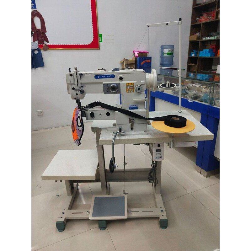 小嘴人字包边高车 曲折缝同步人字车 厚料大梭高车鞋口包边缝纫机