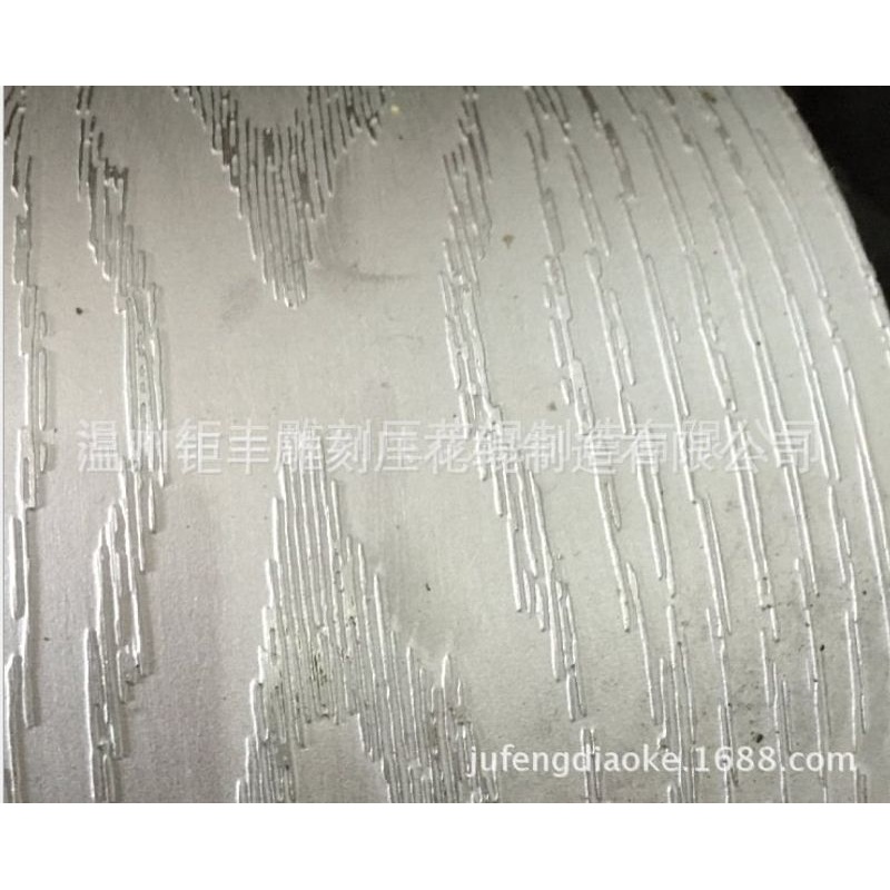 布料压花机厂家直供打包带木纹雕刻压花辊现货木纹辊批发报价