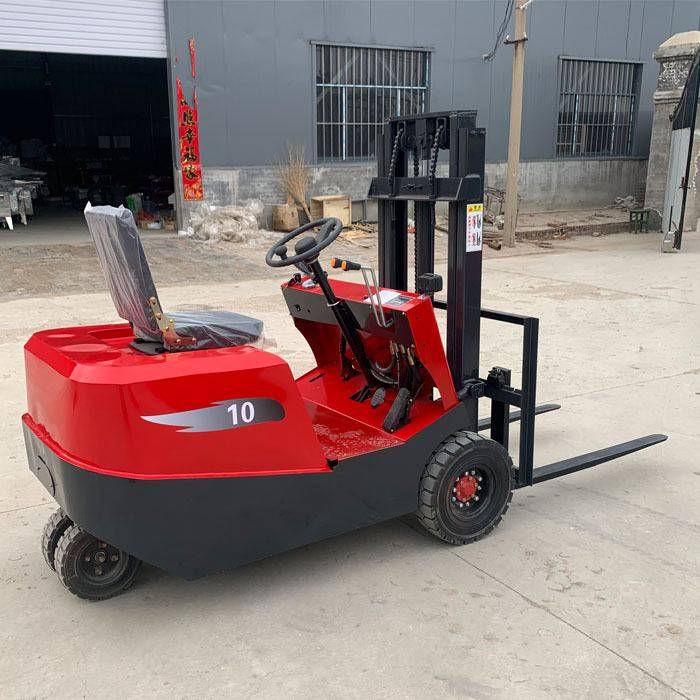 电动行走三轮叉车 手推电动随叉车 高低速简易小型堆高车加工定制