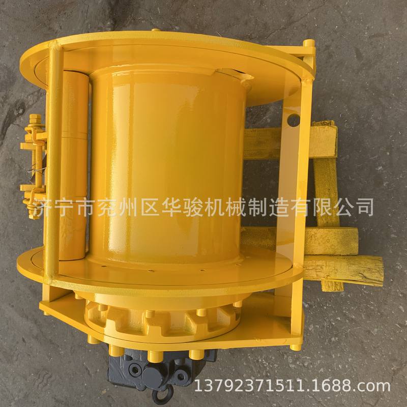 双钢绳卷扬机2-16吨吊车起重挖泥船清障车光伏打桩机液压绞车