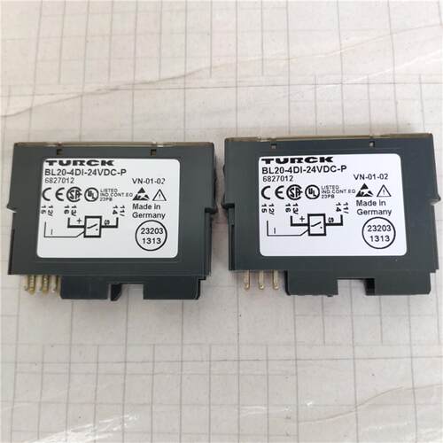 **原装拆机图尔克 TURCK 模块 BL20-4DI-24VDC-P 现货 6827012*
