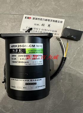 **《特约经销》台湾生产 SJE 电机 4RK25GN-CM WR 4LB10N-4  SJ