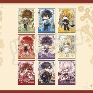 龙族动画官方正版周边路明非楚子航恺撒岁伴花影系列Q版拍立得