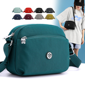 牛津布包包时尚 单肩手机包 小巧斜挎包简约休闲多层女小包2025新款