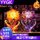 YYGK重置艾斯三兄弟路飞炎帝艾斯手办雕像GK手办私人订制 带灯