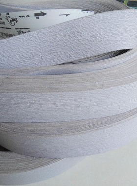 日本野牛J02NCA软布砂带A120白色软布砂带不锈钢打磨氧化铝砂布带