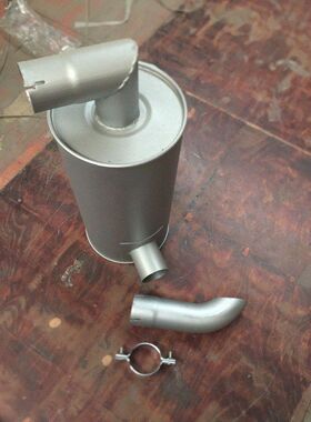 挖掘机配件杰西博JCB130消声器排气管消音器