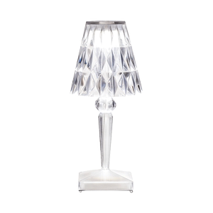 Kartell意大利进口透明水晶灯客厅卧室床头灯氛围灯台灯钻石灯