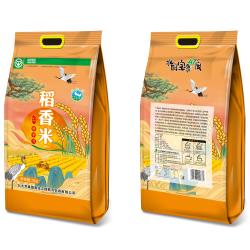 黑龙江原产地梧桐河大米富硒稻香大米东北家庭装5kg/袋包装