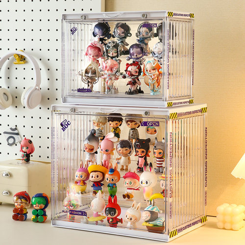 盲盒收纳展示架大容量阶梯式