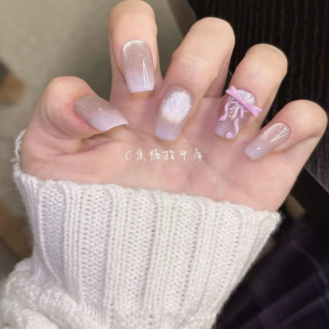 温柔显白精致穿戴式紫罗兰少女心