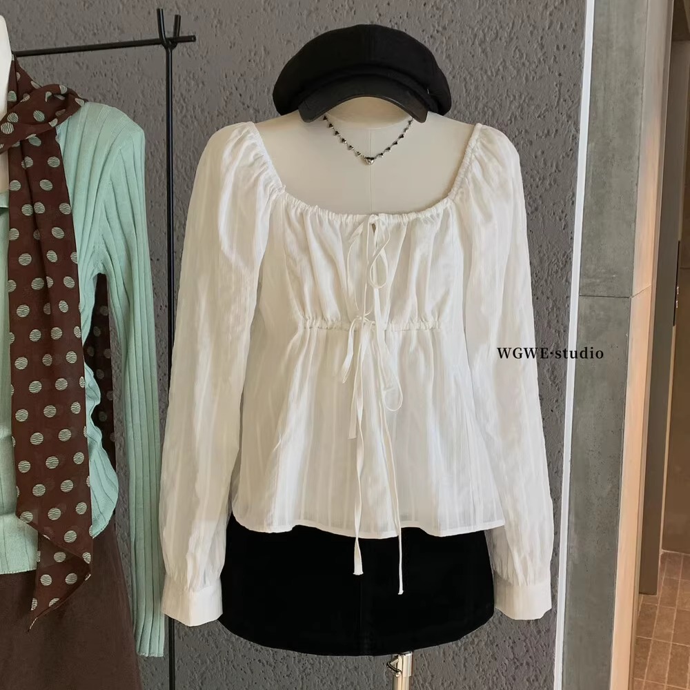 【免费试穿，先用后付】白色衬衫