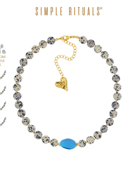 Simple Rituals卡布里皇家手工威尼斯琉璃项链小众高级感设计饰品