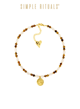 Simple Rituals25新款巴洛克珍珠女神金币项链轻奢复古小众颈链