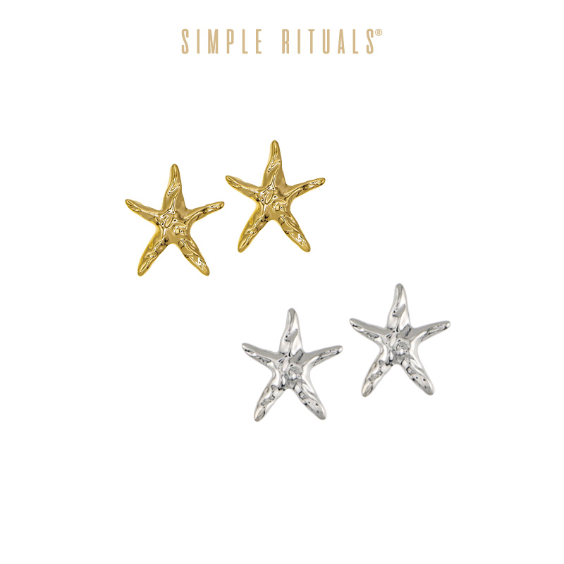Simple Rituals25春夏意大利小众设计师海市蜃楼系列海星魅影耳钉