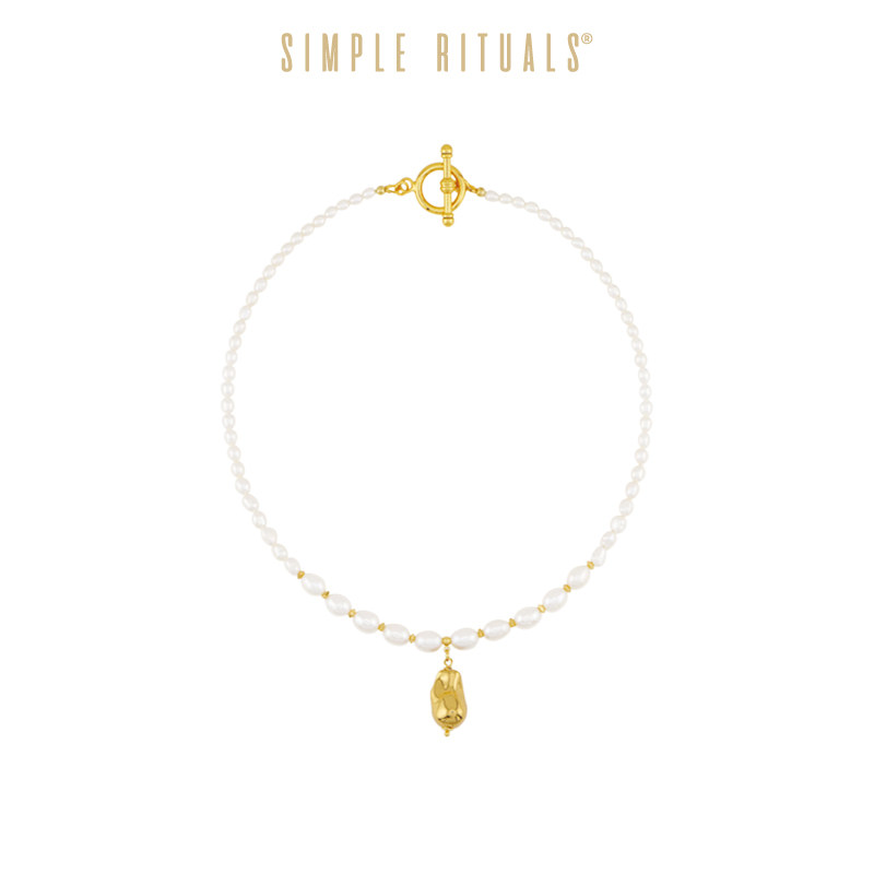 Simple Rituals25新款巴洛克吊坠珍珠项链轻奢复古小众颈链