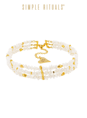 Simple Rituals25新款巴洛克三层珍珠项链高级轻奢高级感生日礼物