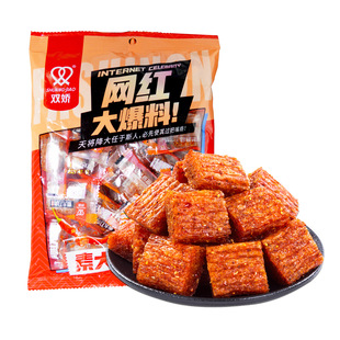 湖南双娇辣条网红大爆料素大刀肉面筋麻辣零食大礼包