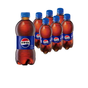 百事可乐7喜美年达碳酸饮料瓶装汽水300ml*6