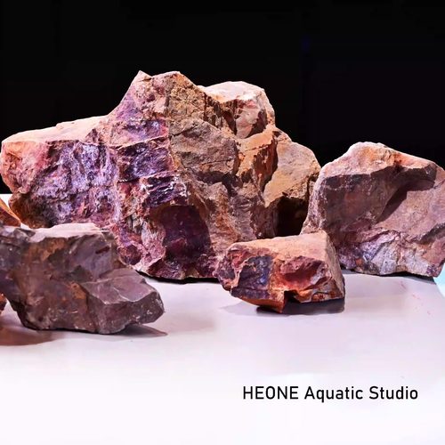 HEONE水族造景石头 高铝铁矿石 有一定抑藻作用