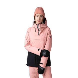 ROSSIGNOL卢西诺女款套头滑雪服疏水透气宽松滑雪服上衣雪季装备