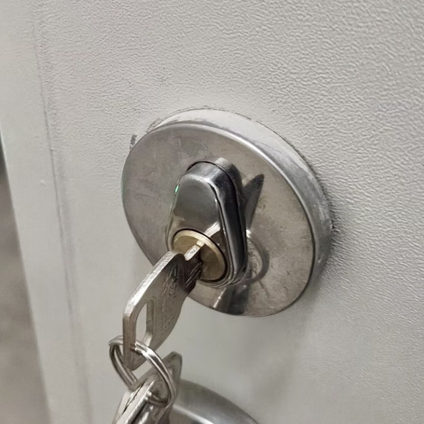 通开锁芯全套锁芯逃生不锈钢消防门锁老式门防火门锁通用型应急图片