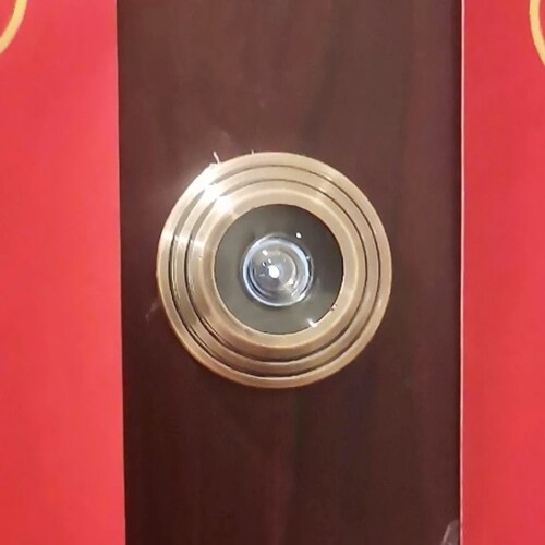 不带后盖大门猫眼门镜14mm清晰管径防盗门专用防火门门锁防火猫眼