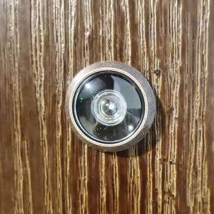 可视监控入户门高清堵孔广角遮挡盖通用老式家用摄像头防窥视