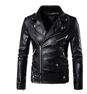 winter leather men motorcycle jacket jackets