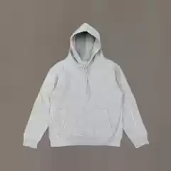 Casual Sports Solid Color Pure Cotton Hooded Sweatshirt and Sweatpants