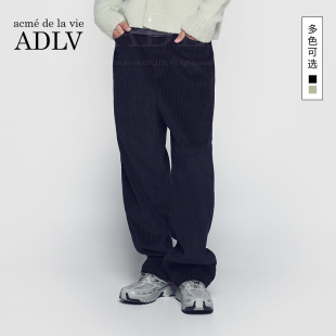 秋冬新款 直筒显瘦休闲长裤 HOSHI权顺荣同款 子宽松男女士款 裤 ADLV