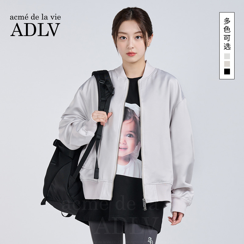 ADLV 24SS新款韩版潮流休闲拉链外套男女同款休闲时尚上衣
