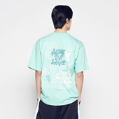 ADLV韩国潮牌2025夏季 上衣男女生同款 新款 T恤外星人宇宙休闲短袖