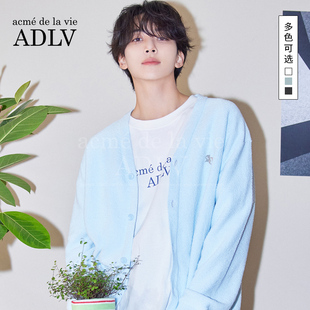 JEONGHAN 24SS潮流细节印花刺绣简约舒适宽松T恤 ADLV 净汉同款