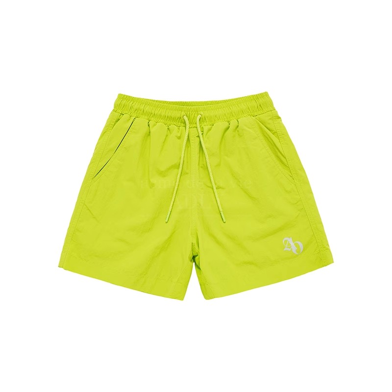 ADLV夏季款潮牌休闲三色刺绣修饰休闲宽松短裤子男女款夏季三分裤