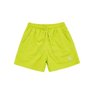 ADLV夏季款潮牌休闲三色刺绣修饰休闲宽松短裤子男女款夏季三分裤